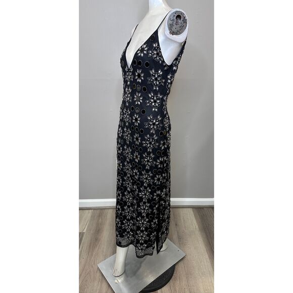 RAMY BROOK Lauriane Embellished Midi-Dress US 8 $995 - Picture 7 of 12